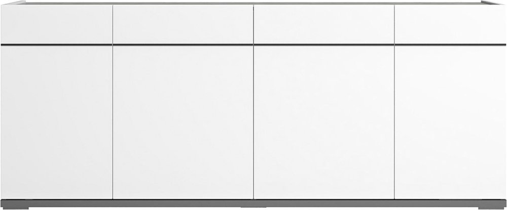 Photo 1 of Modern mara large buffet sideboard - 195cm - 4 doors - white Photo 1 of Modern mara large buffet sideboard - 195cm - 4 doors - white