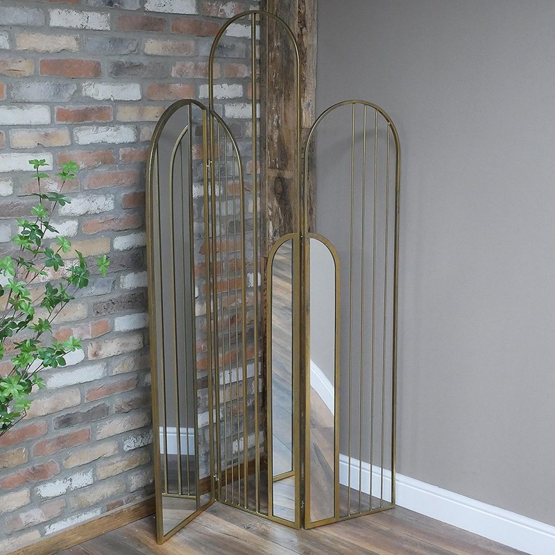 Photo 1 of Standing mirror - bronze arch Photo 1 of Standing mirror - bronze arch
