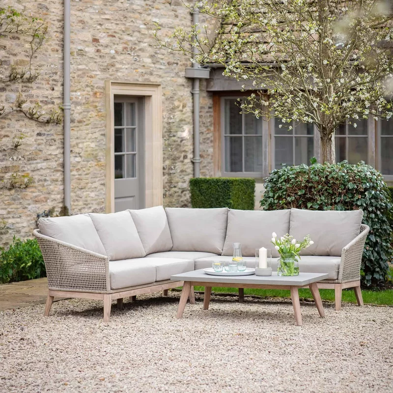 Photo 1 of Lynton outdoor corner sofa set Photo 1 of Lynton outdoor corner sofa set