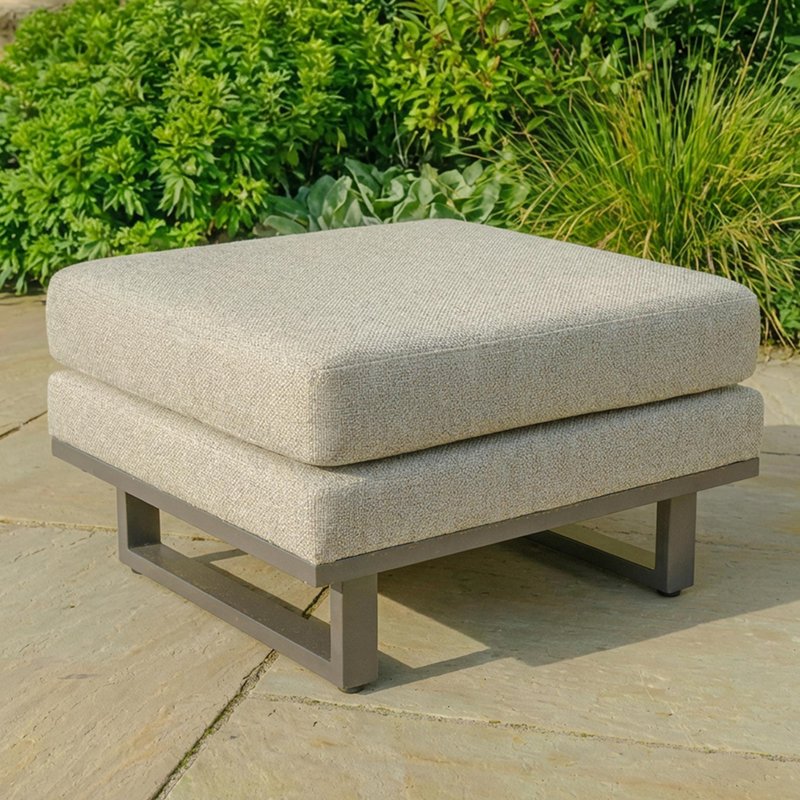 Photo 1 of Ethos garden footstool - latte Photo 1 of Ethos garden footstool - latte