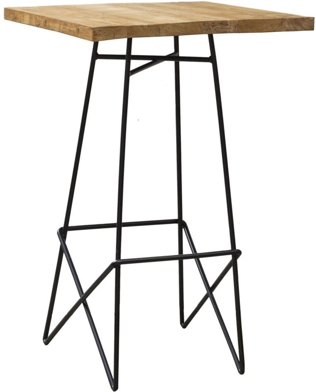 Photo 1 of Belfort bar table - teak wood Photo 1 of Belfort bar table - teak wood