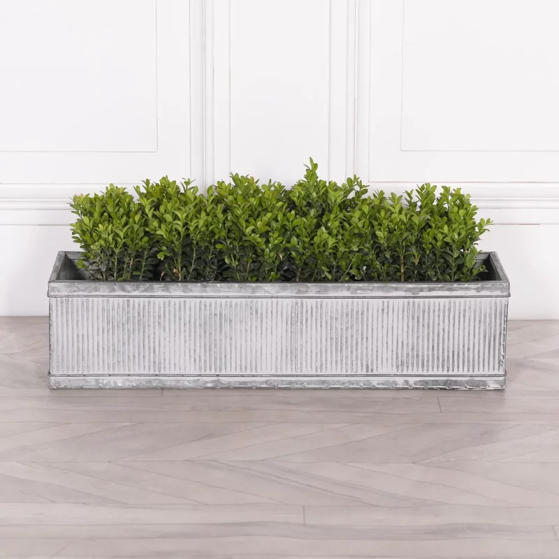 Photo 1 of Metal box planter - extra large - window Photo 1 of Metal box planter - extra large - window