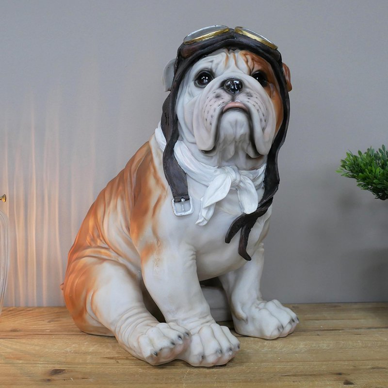 Photo 1 of Resin pilot dog - large Photo 1 of Resin pilot dog - large
