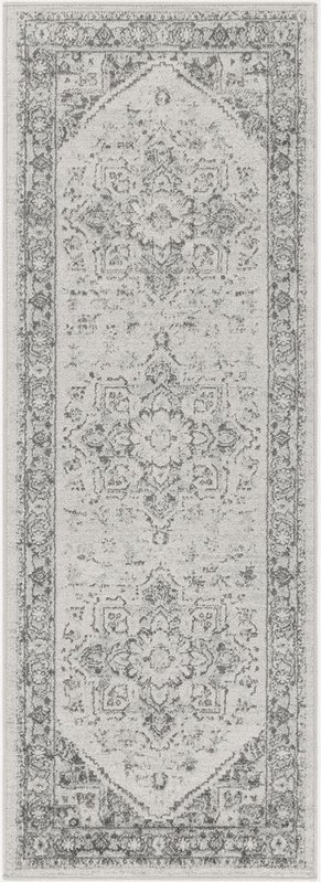 Photo 1 of Chester runner - oriental vintage - che2312 - grey - 80cm x 220cm Photo 1 of Chester runner - oriental vintage - che2312 - grey - 80cm x 220cm