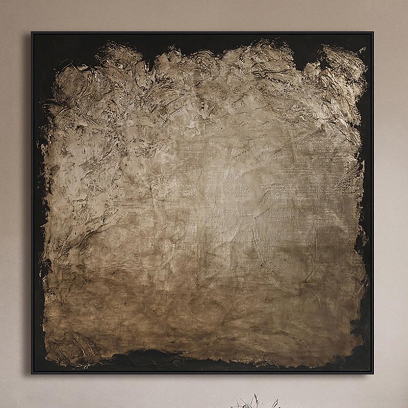 Photo 1 of Rival wall art - black and gold Photo 1 of Rival wall art - black and gold