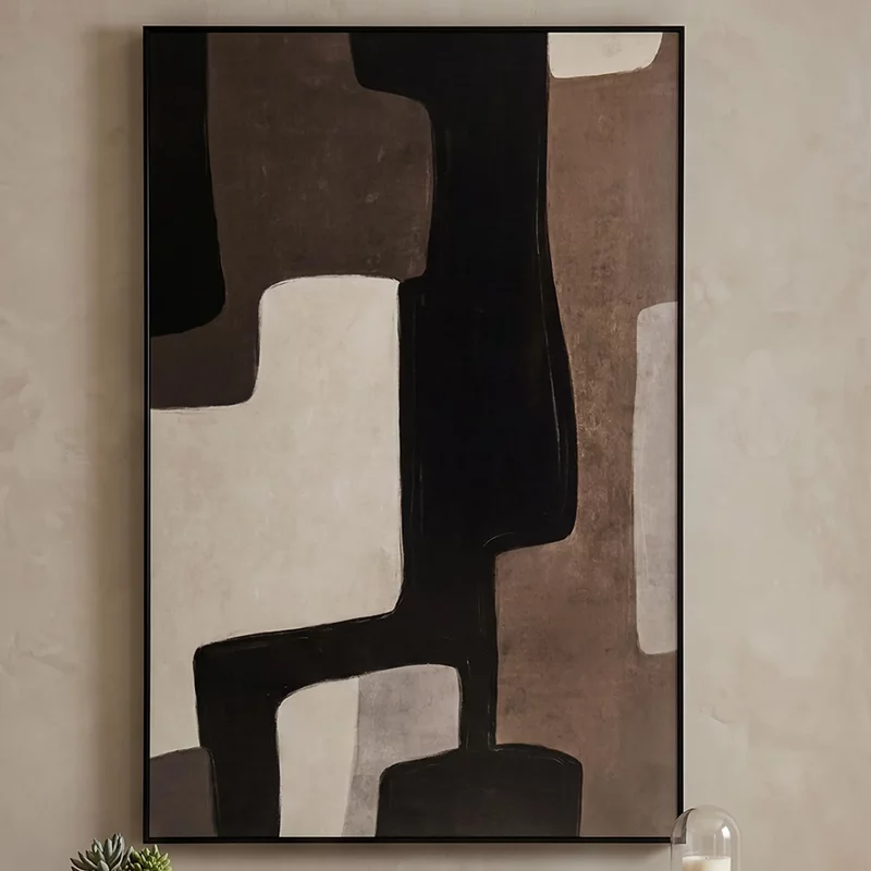 Photo 1 of Mirage wall art - brown - right Photo 1 of Mirage wall art - brown - right