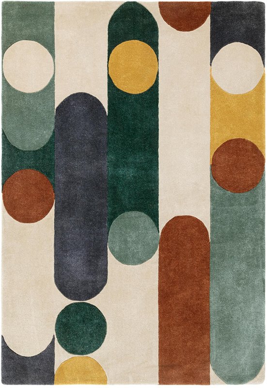 Photo 1 of Contemporary design romy rug - morse multi colour - sizes available Photo 1 of Contemporary design romy rug - morse multi colour - sizes available
