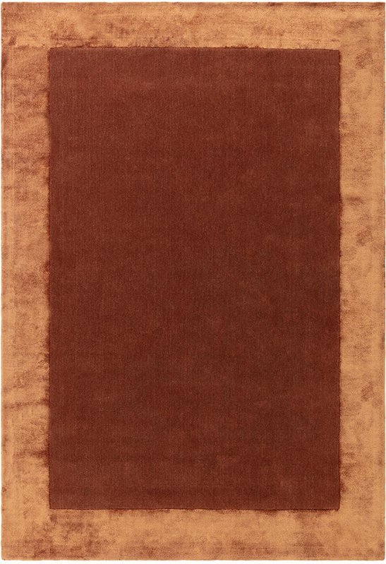 Photo 1 of Contemporary plain ascot rug - rust - sizes available Photo 1 of Contemporary plain ascot rug - rust - sizes available