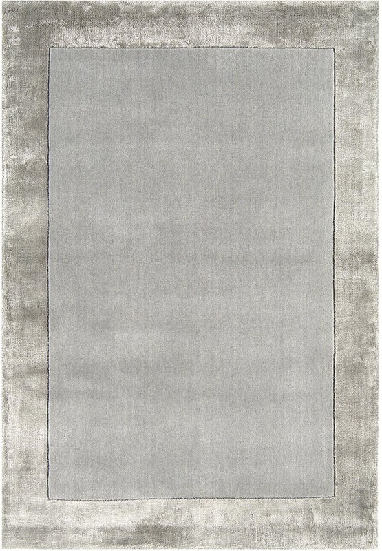 Photo 1 of Contemporary plain ascot rug - silver - sizes available Photo 1 of Contemporary plain ascot rug - silver - sizes available