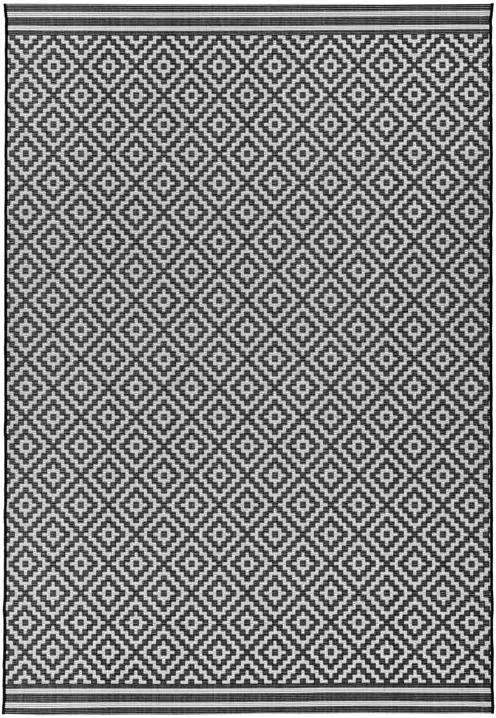 Photo 1 of Easy patio rug - diamond 12 - mono - sizes available Photo 1 of Easy patio rug - diamond 12 - mono - sizes available
