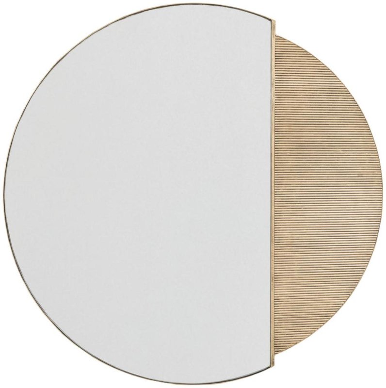 Photo 1 of Franklin wall mirror - antique gold Photo 1 of Franklin wall mirror - antique gold