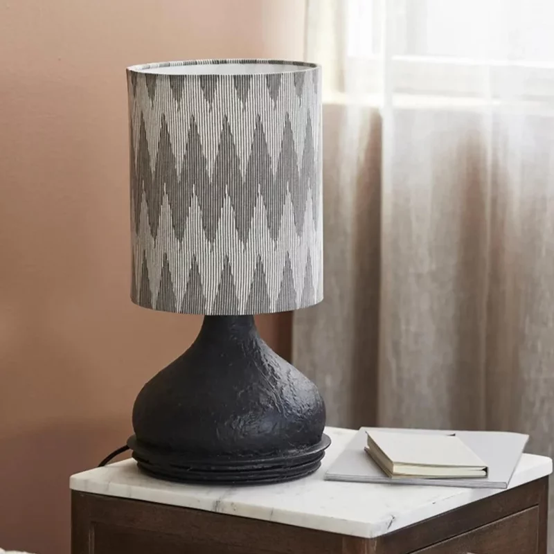 Photo 1 of Arito table lamp - grey & black Photo 1 of Arito table lamp - grey & black