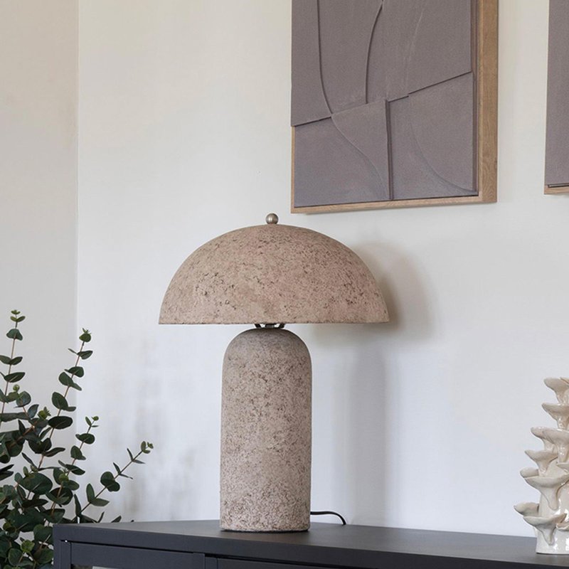 Photo 1 of Astley table lamp - stone Photo 1 of Astley table lamp - stone