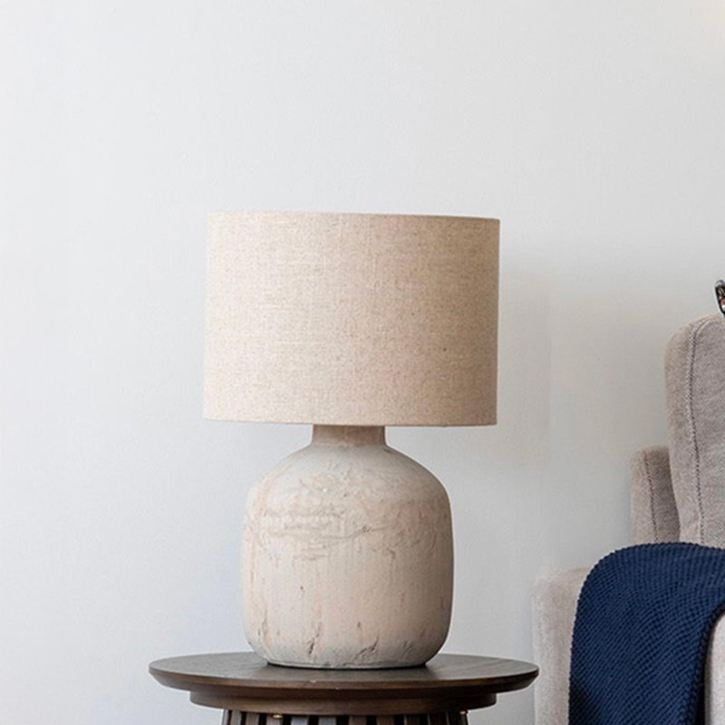 Photo 1 of Bilby table lamp - light brown - ceramic Photo 1 of Bilby table lamp - light brown - ceramic