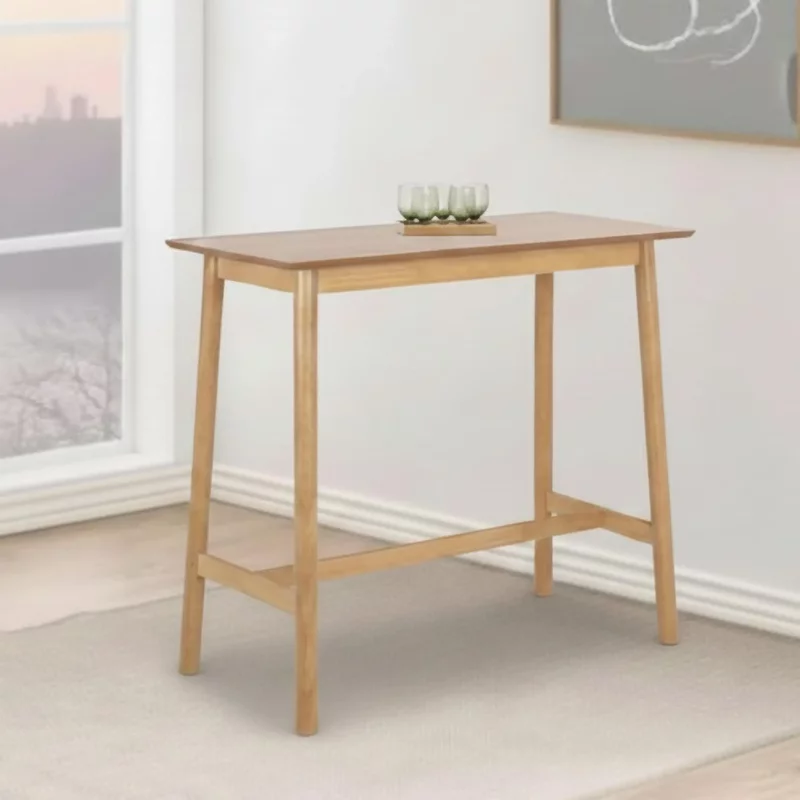 Photo 1 of Barlow bar table - oak Photo 1 of Barlow bar table - oak