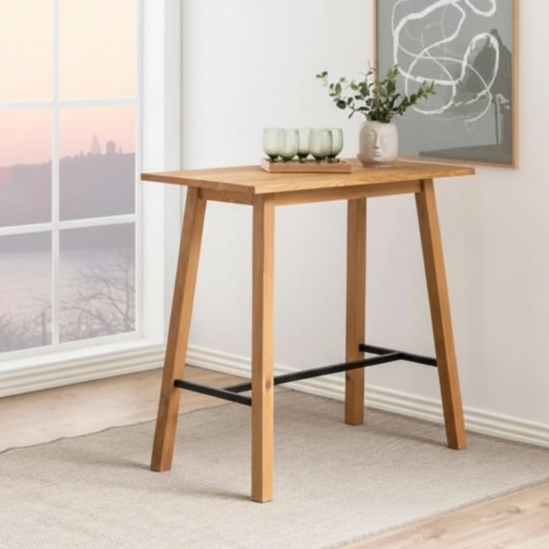 Photo 1 of Chara bar table - wild oak Photo 1 of Chara bar table - wild oak