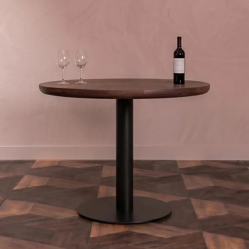 Photo 1 of Baldwin bistro table - round - mango wood Photo 1 of Baldwin bistro table - round - mango wood