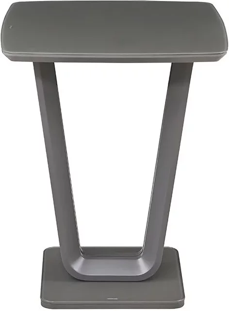Photo 1 of Lazzaro bar table - graphite grey matt Photo 1 of Lazzaro bar table - graphite grey matt