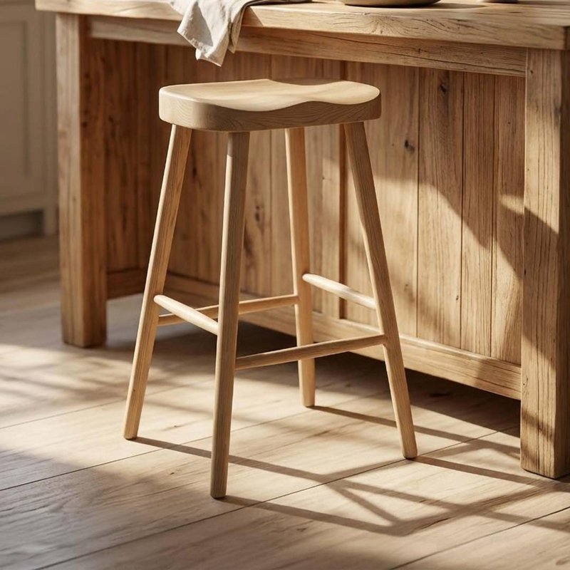 Photo 1 of Lilley barstool lime wash Photo 1 of Lilley barstool lime wash