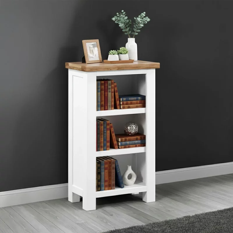 Photo 1 of Lundy bookcase - small - white painted Photo 1 of Lundy bookcase - small - white painted