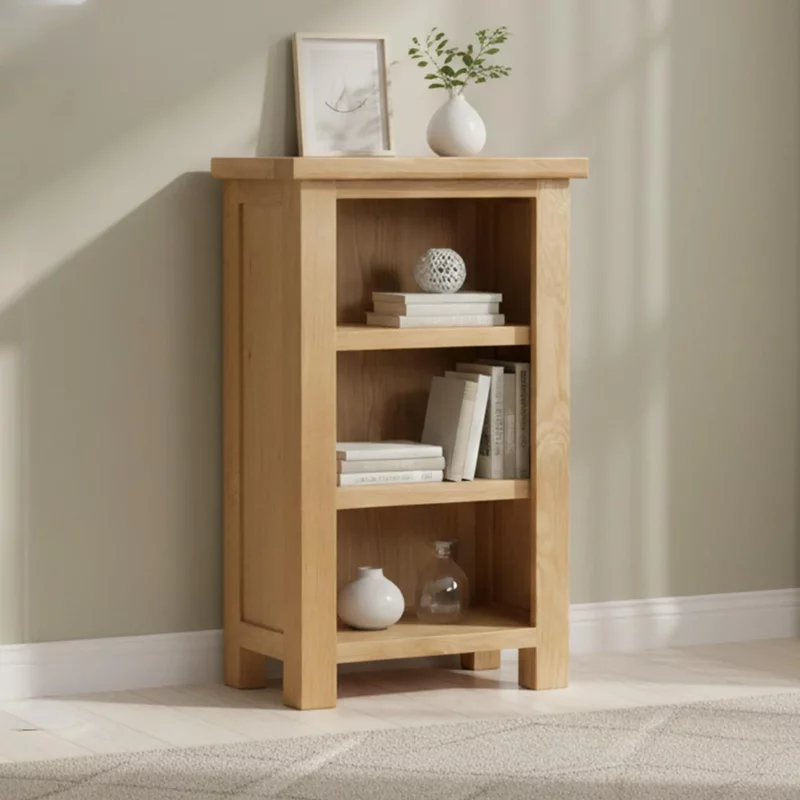 Photo 1 of Appleby bookcase - small - oak Photo 1 of Appleby bookcase - small - oak