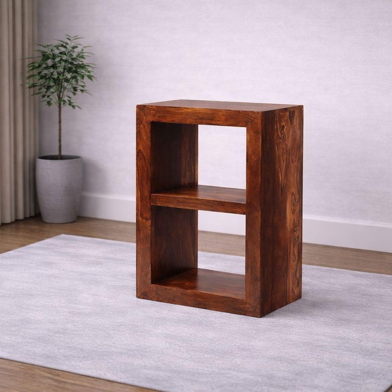 Photo 1 of Cube sheesham 2 hole cube Photo 1 of Cube sheesham 2 hole cube