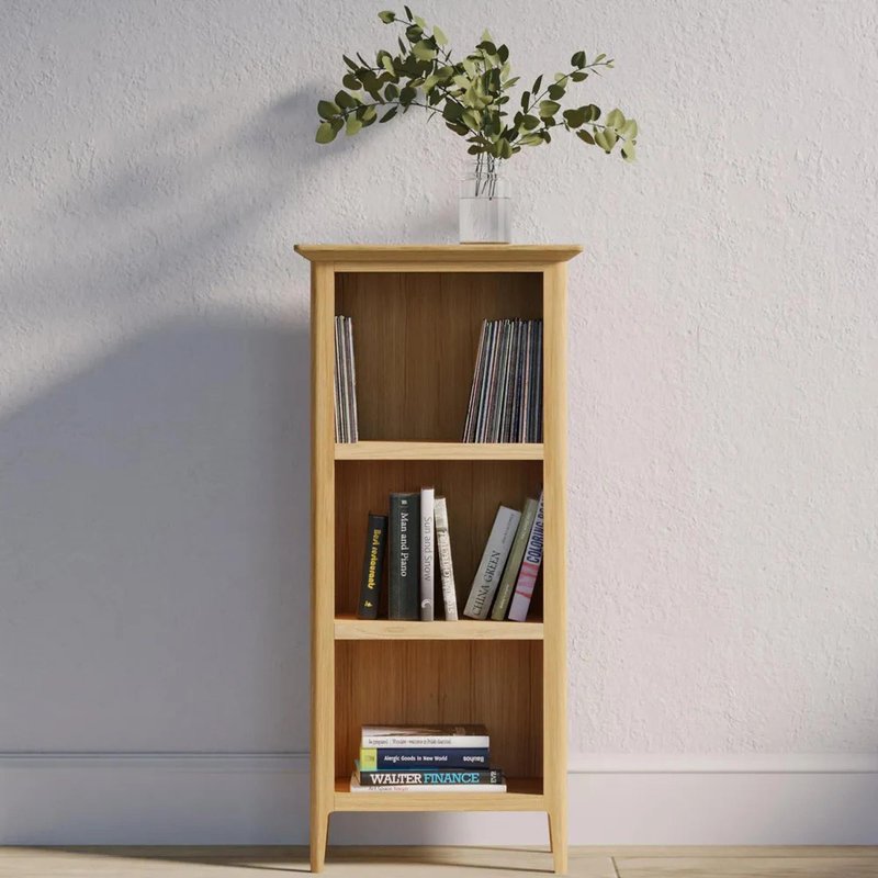 Photo 1 of Selene oak narrow cd bookcase Photo 1 of Selene oak narrow cd bookcase