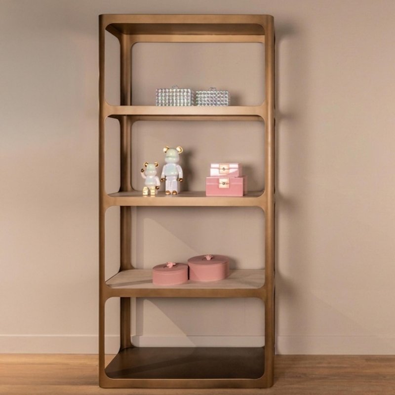 Photo 1 of Claridge shelving unit - brushed gold - ceramic Photo 1 of Claridge shelving unit - brushed gold - ceramic