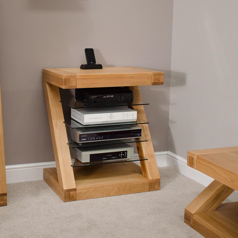 Photo 1 of Z designer hifi unit - oak Photo 1 of Z designer hifi unit - oak