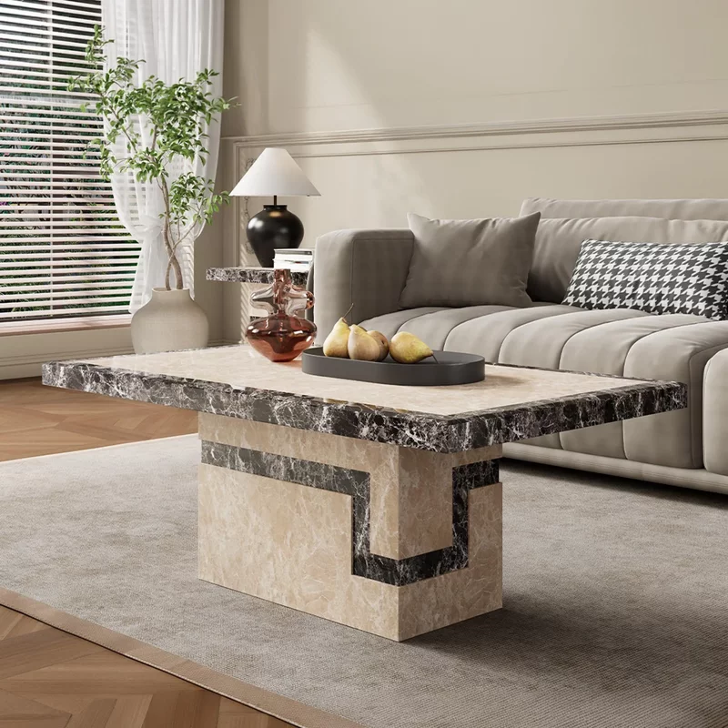 Photo 1 of Venice coffee table - cream marble Photo 1 of Venice coffee table - cream marble