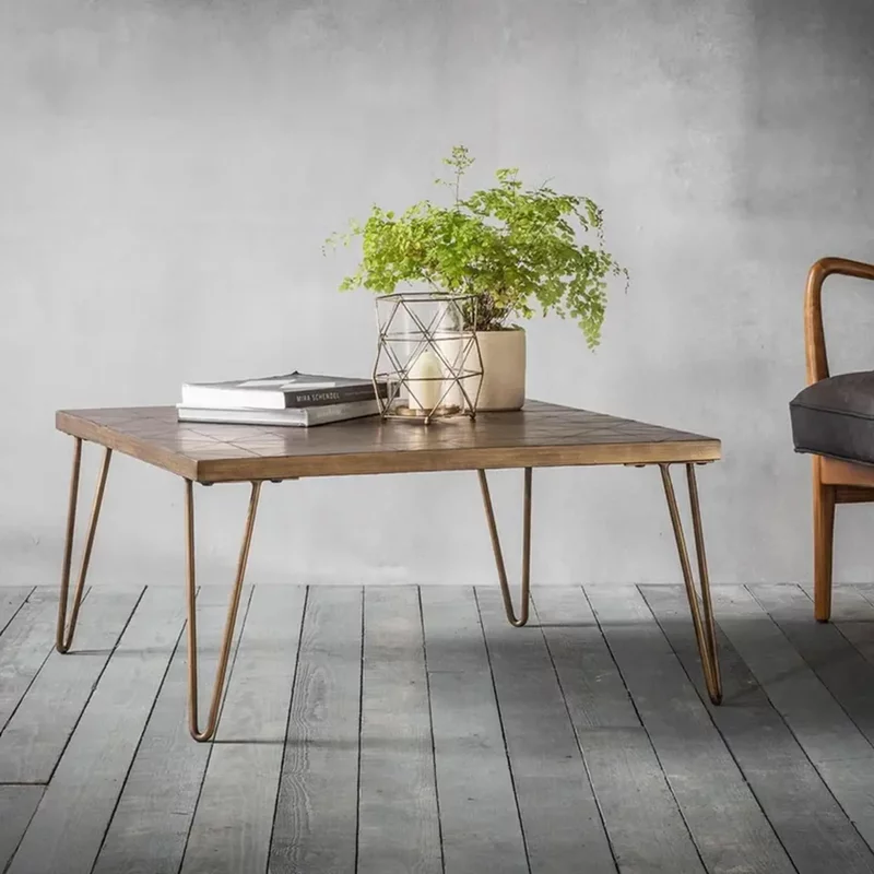 Photo 1 of Clearance - pompeii coffee table - square - metallic ceramic - b39 Photo 1 of Clearance - pompeii coffee table - square - metallic ceramic - b39