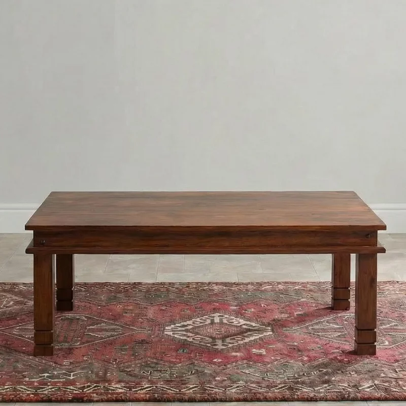Photo 1 of Indian sheesham chunky extra large coffee table Photo 1 of Indian sheesham chunky extra large coffee table