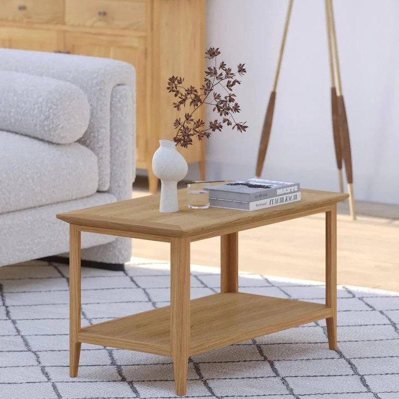 Photo 1 of Selene oak coffee table Photo 1 of Selene oak coffee table