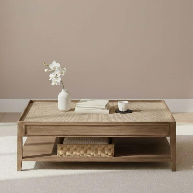 Photo 1 of Chesterton coffee table natural rattan Photo 1 of Chesterton coffee table natural rattan