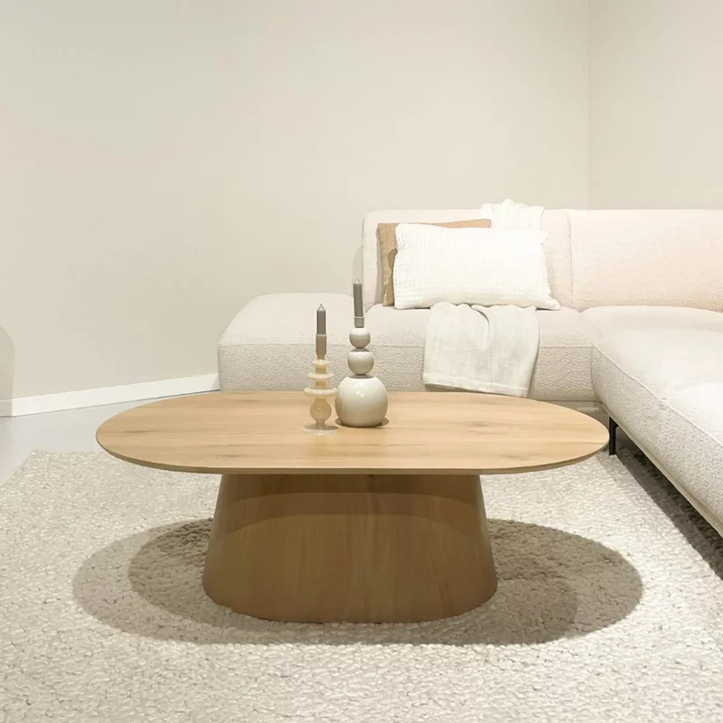 Photo 1 of Novero coffee table - oval - large - natural oak Photo 1 of Novero coffee table - oval - large - natural oak