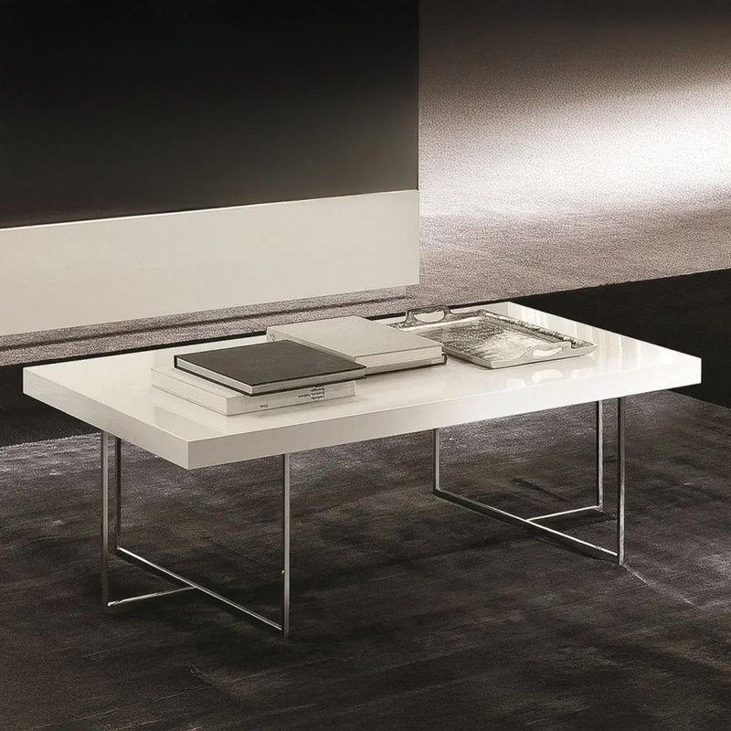 Photo 1 of Canova coffee table - white gloss Photo 1 of Canova coffee table - white gloss