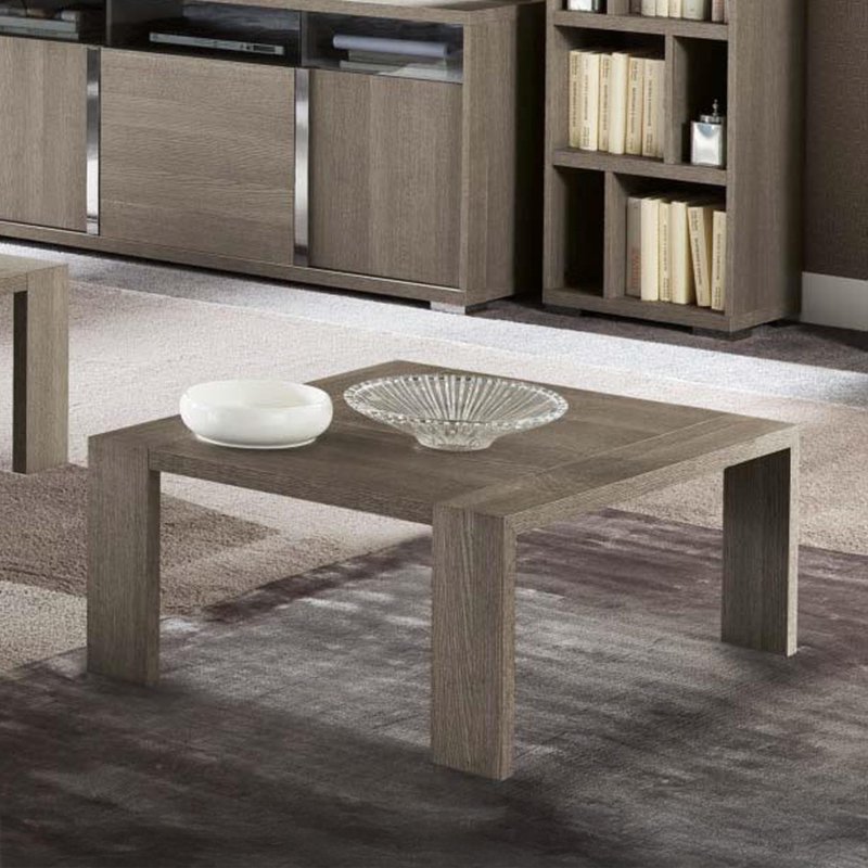 Photo 1 of Tivoli square coffee table - grey wood Photo 1 of Tivoli square coffee table - grey wood