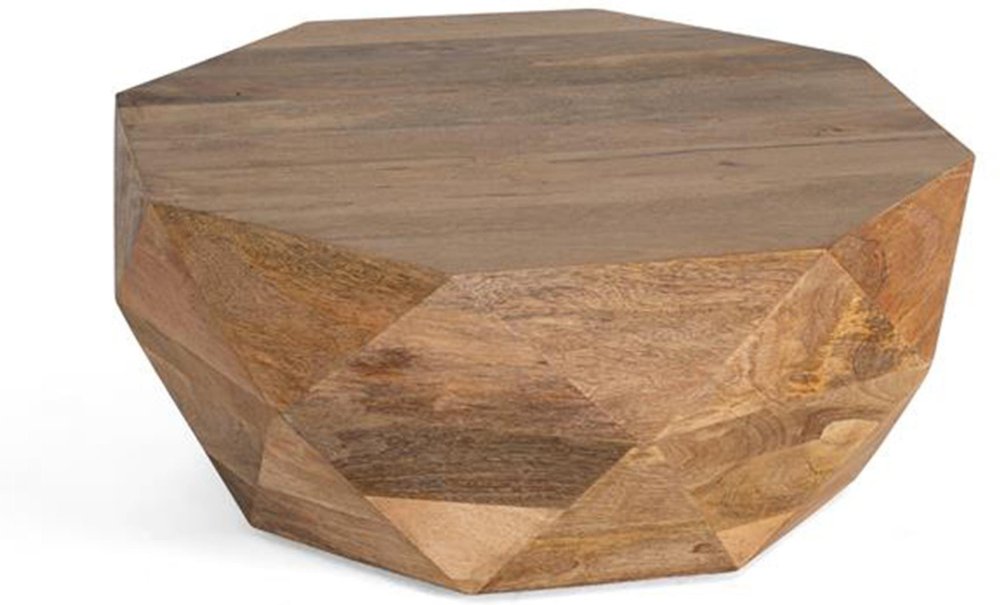 Photo 1 of Abermaw coffee table - mango wood - octagonal Photo 1 of Abermaw coffee table - mango wood - octagonal