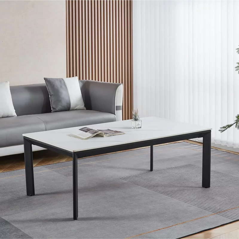 Photo 1 of Clearance - glade coffee table - white ceramic Photo 1 of Clearance - glade coffee table - white ceramic