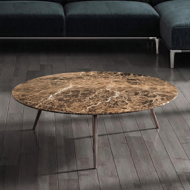 Photo 1 of Livia coffee table - round - marble - variation available Photo 1 of Livia coffee table - round - marble - variation available