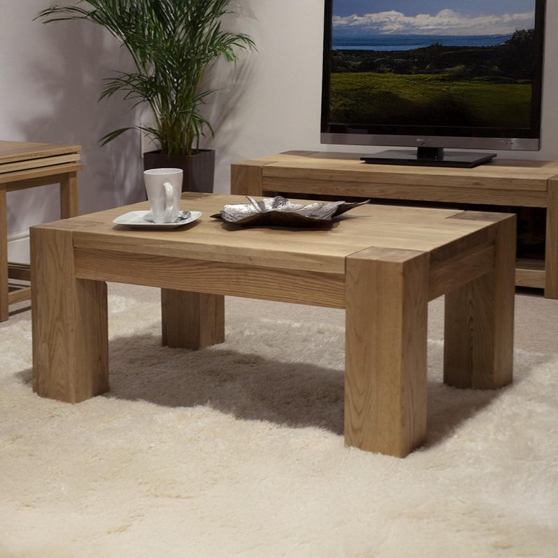 Photo 1 of Trend coffee table - large - oak Photo 1 of Trend coffee table - large - oak