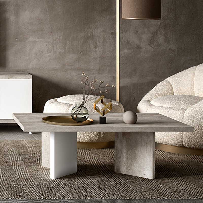 Photo 1 of Modern treviso coffee table - white Photo 1 of Modern treviso coffee table - white