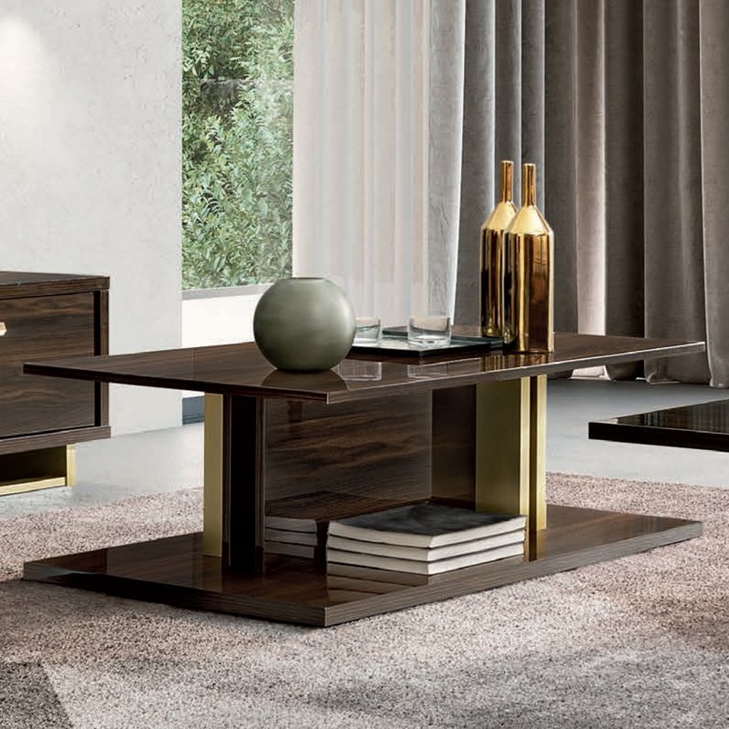 Photo 1 of Volare italian coffee table - walnut Photo 1 of Volare italian coffee table - walnut