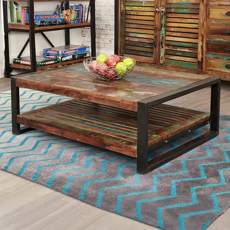 Photo 1 of Urban chic reclaimed coffee table Photo 1 of Urban chic reclaimed coffee table