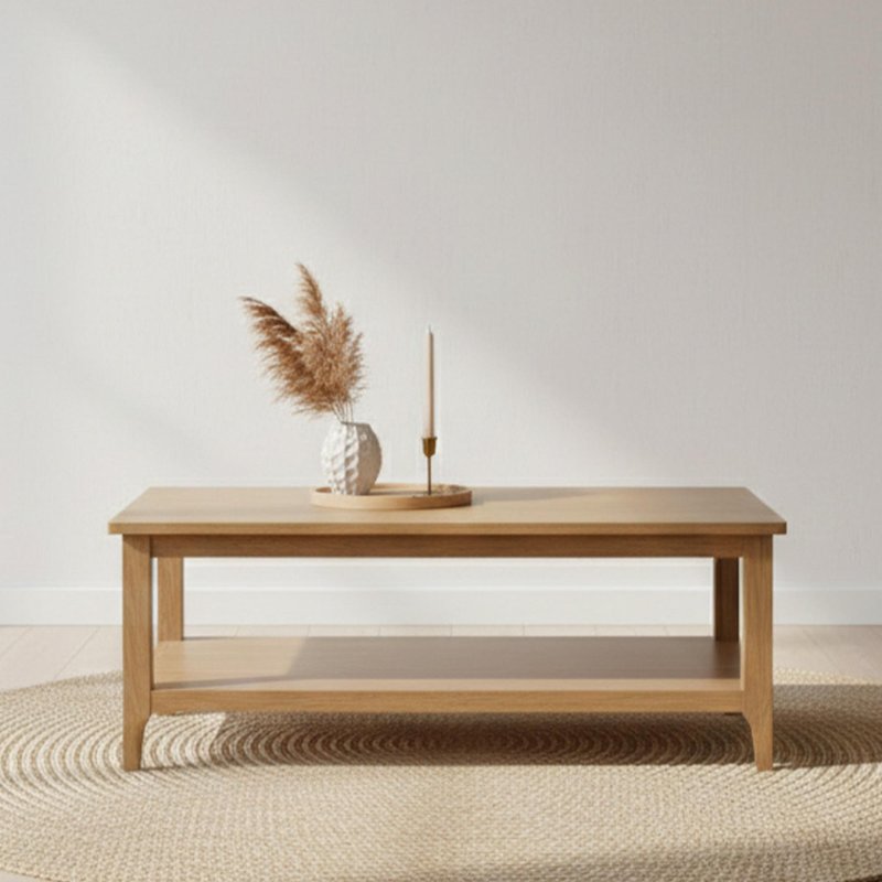 Photo 1 of Wadsworth oak 90cm coffee table Photo 1 of Wadsworth oak 90cm coffee table