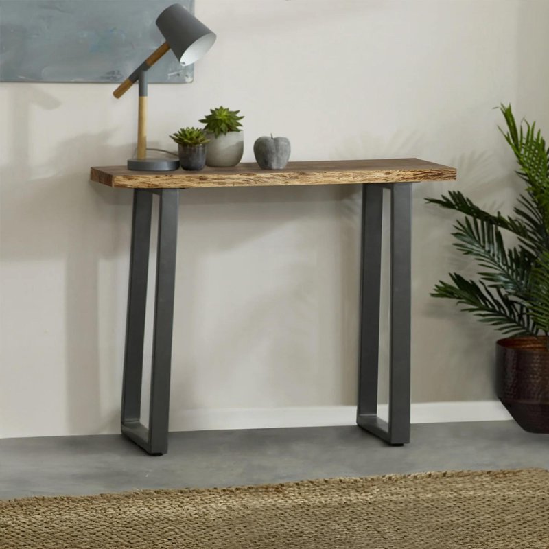 Photo 1 of Baltic console table - live edge - solid acacia wood Photo 1 of Baltic console table - live edge - solid acacia wood