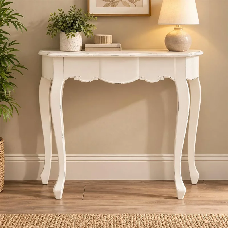 Photo 1 of Loire console table - white Photo 1 of Loire console table - white