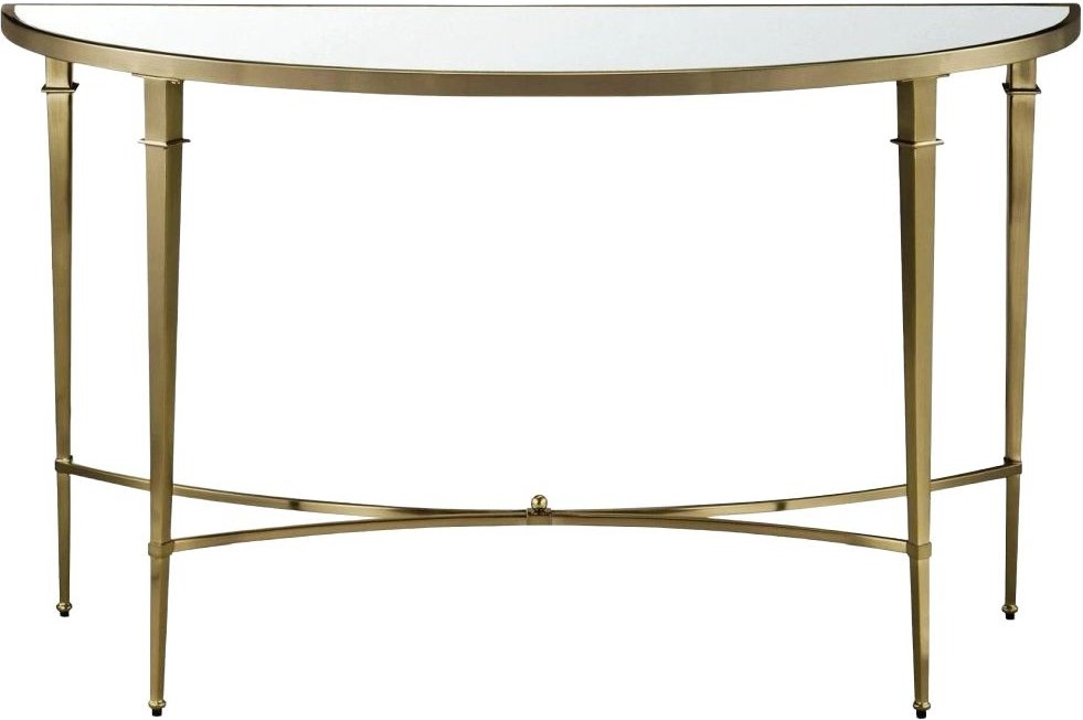Photo 1 of Waverly console table - antique brass Photo 1 of Waverly console table - antique brass