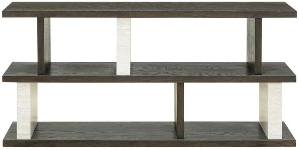 Photo 1 of Waldorf white and black console table Photo 1 of Waldorf white and black console table