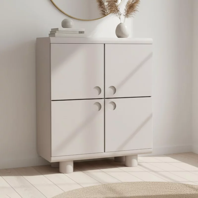 Photo 1 of Magee hall cabinet - 2 door - grey Photo 1 of Magee hall cabinet - 2 door - grey